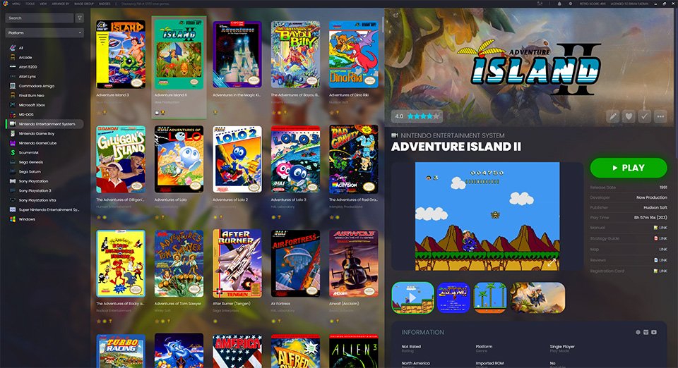 LaunchBox Screenshot - Nintendo Entertainment System